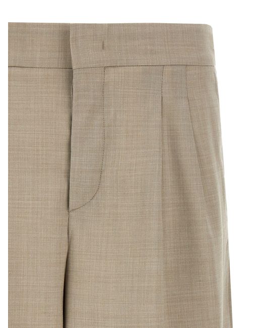 PT Torino Natural Techno Wool Bermuda Shorts for men