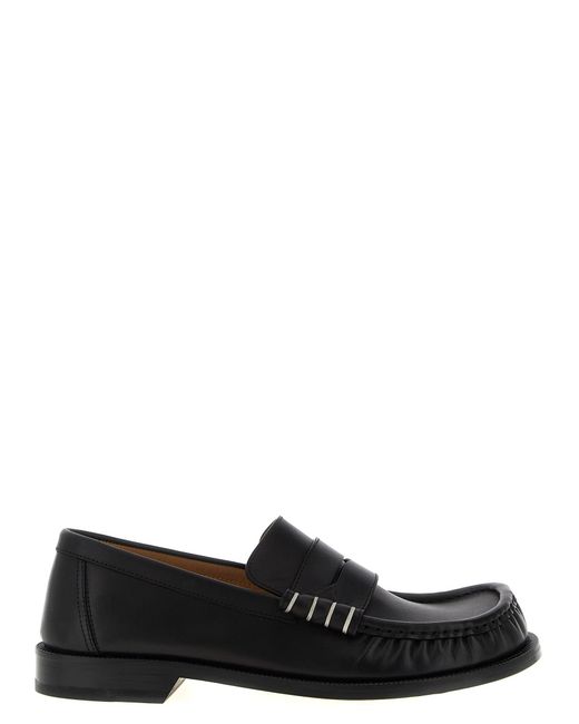 J.W. Anderson Black 'Loafer' Loafers for men