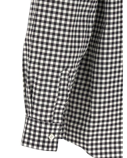 Comme des Garçons Gray Cotton Blouse for men