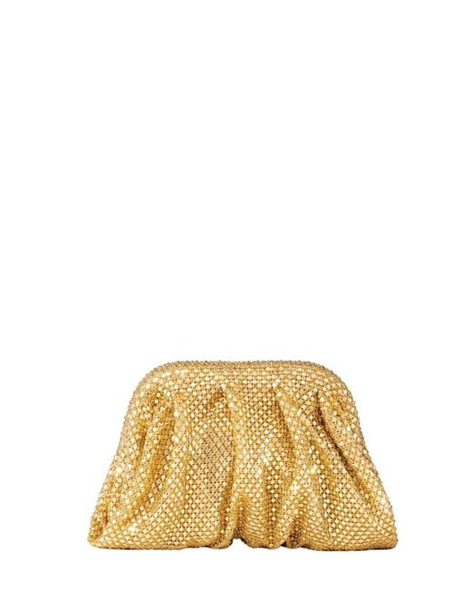 Benedetta Bruzziches Metallic Clutch Venus La Petite Bags