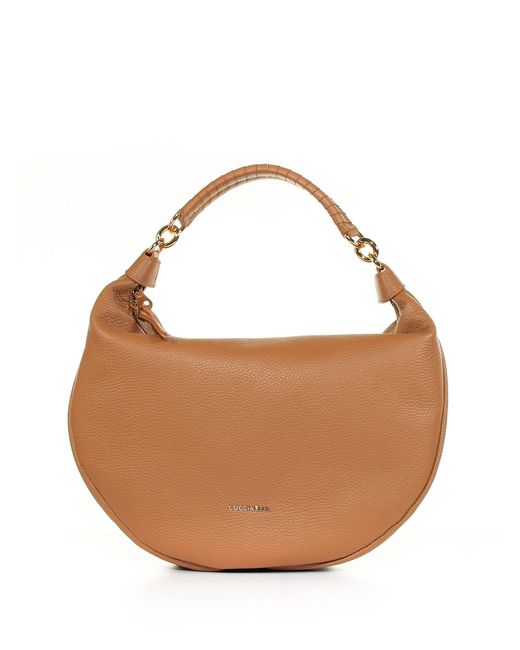 Coccinelle Melody Leather Bag in Caramel (Brown) Lyst UK