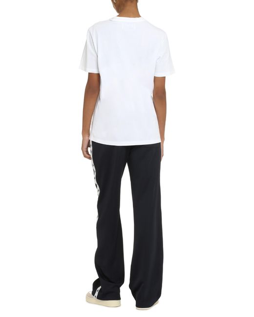 Golden Goose Deluxe Brand White Cotton Crew-Neck T-Shirt T-Shirts & Jerseys