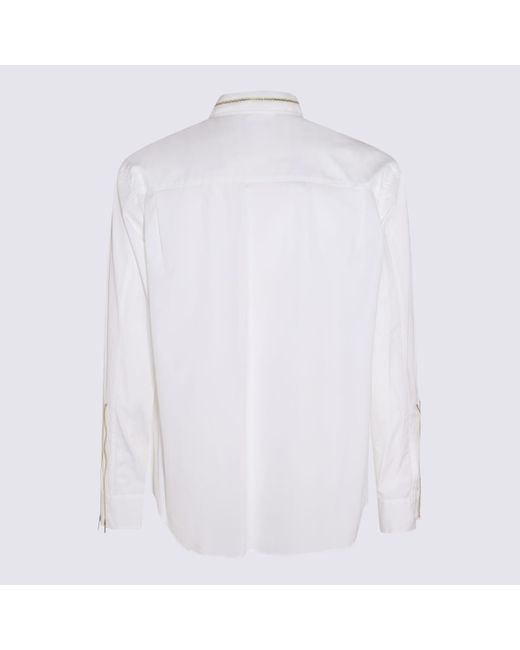 Undercover White Cotton Shirt for men