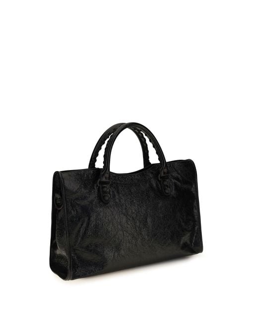 Balenciaga Black Shoulder Bag Le City