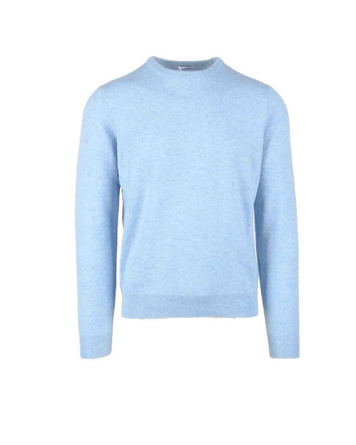 Malo Sky Blue Sweater for Men | Lyst