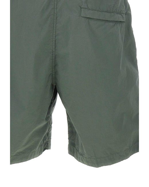 Stone Island Green Comfort Bermuda Shorts for men