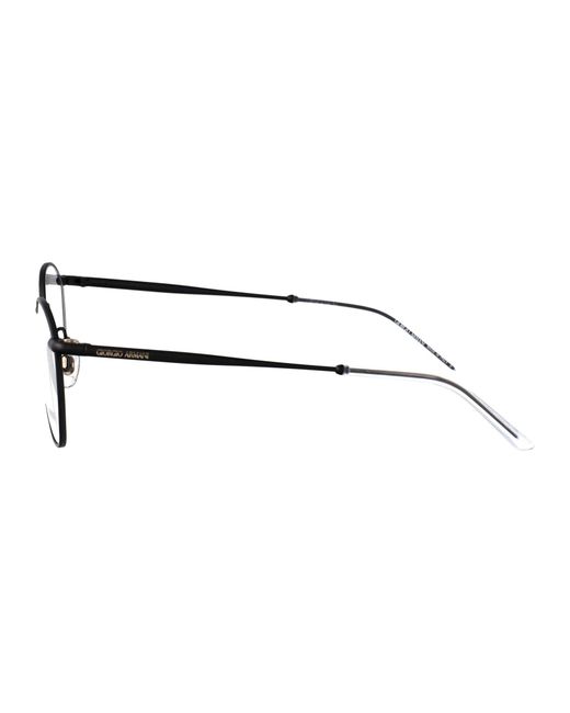 Giorgio Armani Brown Steel Glasses
