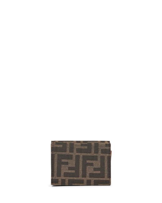 Fendi Multicolor Baguette Micro Trifold Wallet