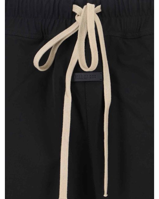 Fear Of God Blue Trousers Polyamide for men