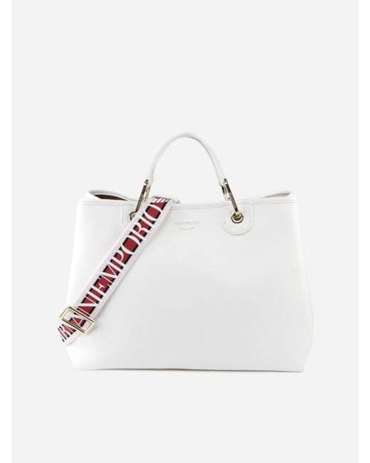 Giorgio Armani White Myea Bag Shopper Bag