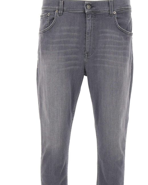 Dondup Gray Alex Jeans for men