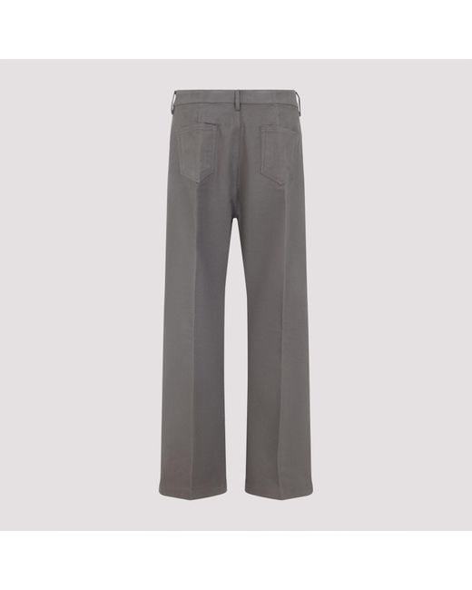 Rick Owens Gray Dust Cotton Geth Jeans for men