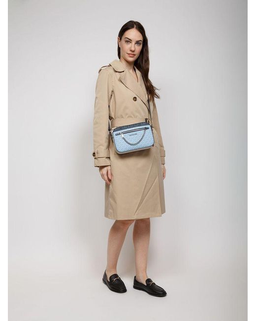 Michael Kors Natural Crossbody Bag Polyvinyl Chloride Crossbody-Bags