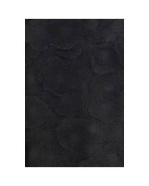 Max Mara Black Silk Long Skirt