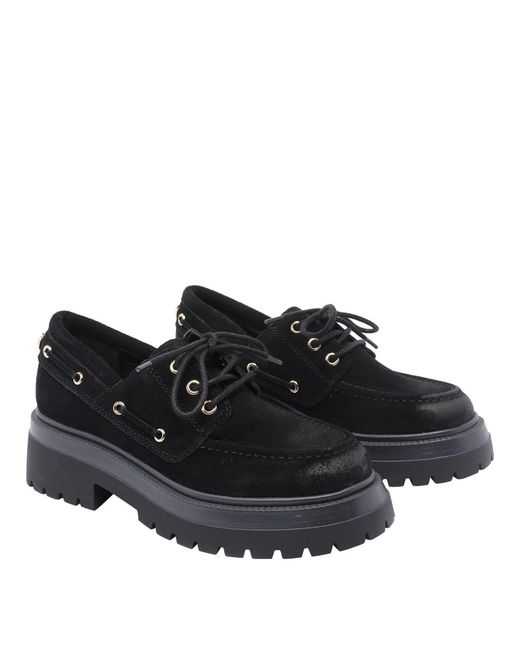 Steve Madden Black Flat Shoes