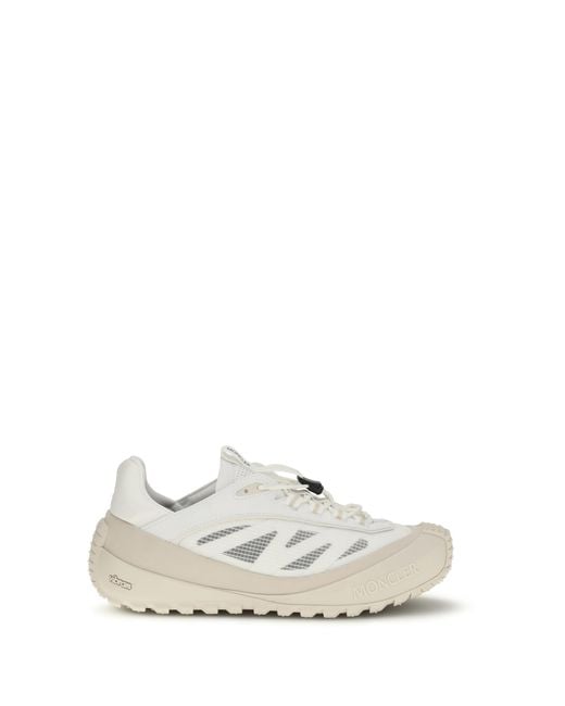 Moncler White Sneakers Trailgrip Lp Upper: Polyester Trainers