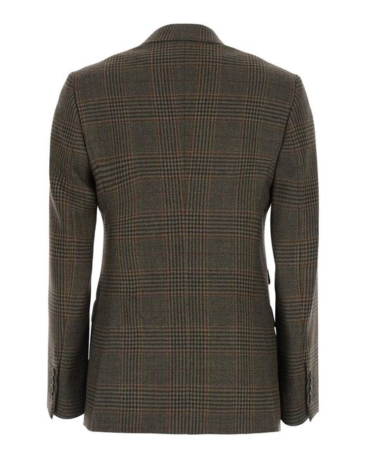 Max Mara Black Jacket Mxmdeserto Wool Blazers
