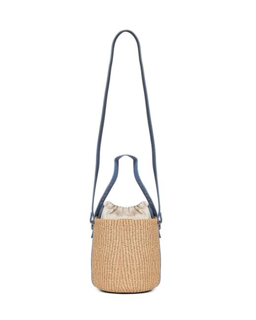 Chloé Natural Ashes Woody Small Basket Bag