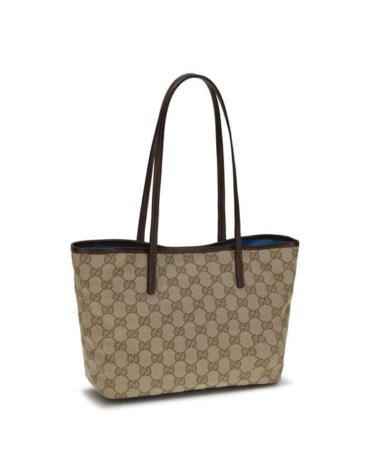 Gucci Natural Large Tribeca Tote Bag Polyester; Cotton; Polyamide Handbags