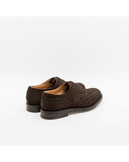 Church's Brown Suede Shoe for men