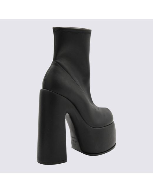 Casadei Black Leather Boots