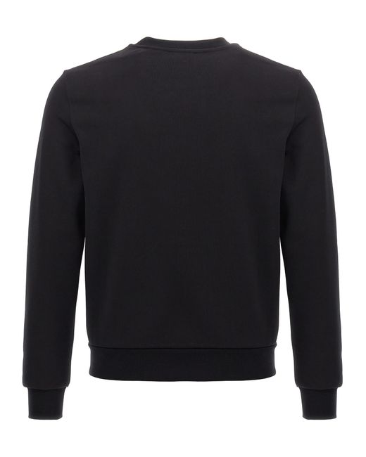 A.P.C. Black 'Rue Madame' Sweatshirt for men