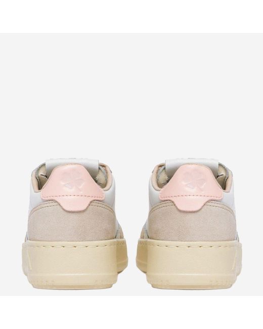 Autry White Sneakers Medalist Low Leather Trainers
