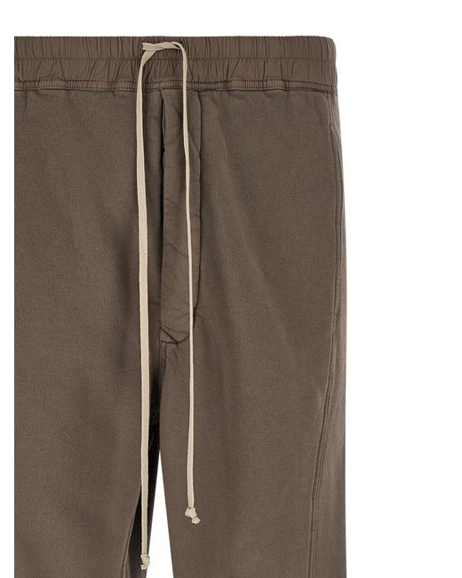 Rick Owens Brown 'Wide Pusher' Pants for men