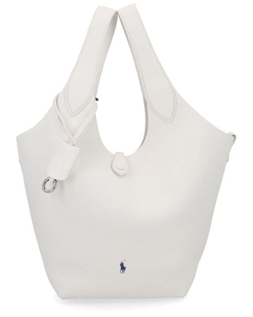 POLO RALPH LAUREN トートバッグ  MEDIUM TOTE POLO RALPH LAUREN（ポロ・ラルフローレン） トートバッグ ロゴ