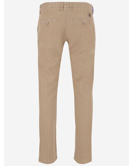 Jacob Cohen Natural Straight Leg Pants for men