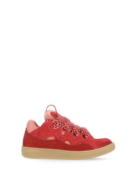 Lanvin Red Sneakers