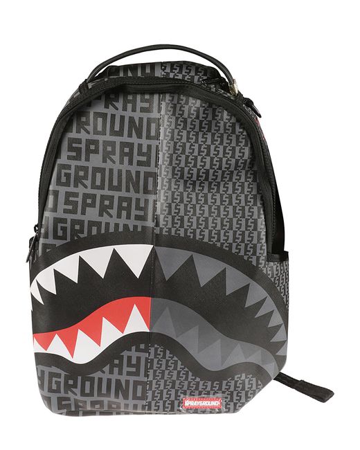 Sprayground Shark Shape Check Savage Backpack