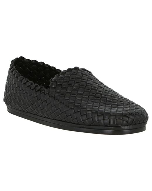 Bottega Veneta Black Loafers for men