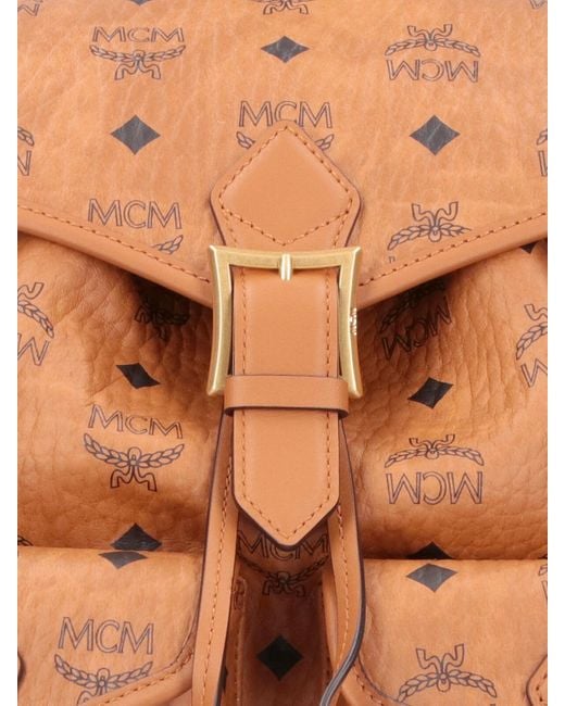 MCM Brown 'Aren' Backpack