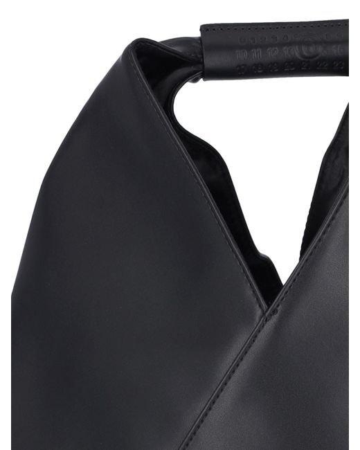 MM6 by Maison Martin Margiela Black 'japanese' Small Tote Bag