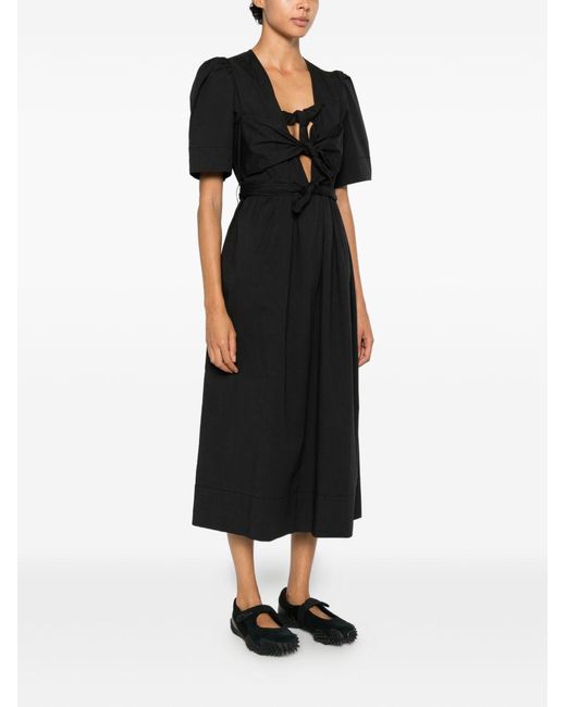 Ganni Black Dresses