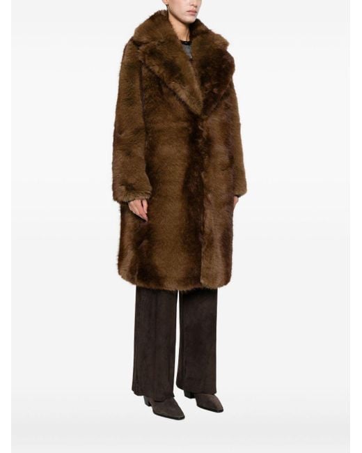 Apparis Brown Steffi Coat