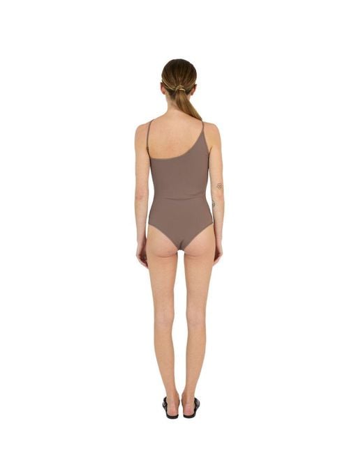 Coperni White One-Piece Swimsuit Polyamide Swimwear