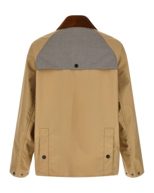 Junya Watanabe Brown Barbour X Eye Bedale Jacket Nylon Down Jacket, Parka, Casual for men