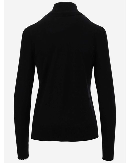 Chloé Black Wool Sweater