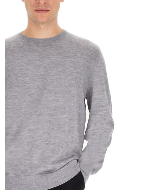 Theory Gray Wool Jersey for men