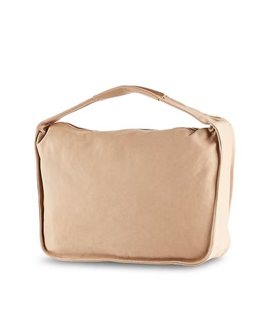 Patrizia Pepe Natural Shoulder Bag Calf Leather