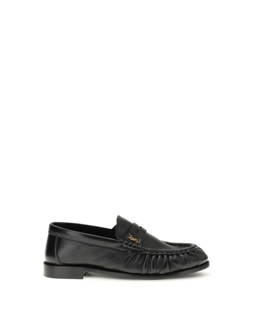 Saint Laurent Black Le Loafer Loafers