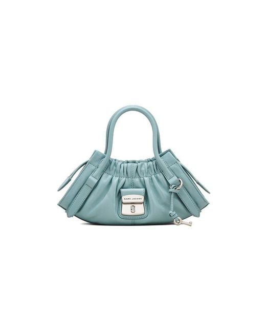 Marc Jacobs Blue Shoulder Bag Calf Leather Shoulder-Bags
