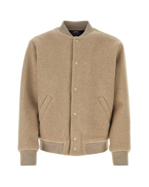 A.P.C. Natural Knitwear for men