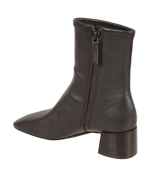 Tory Burch Black Leather Ankle Boots