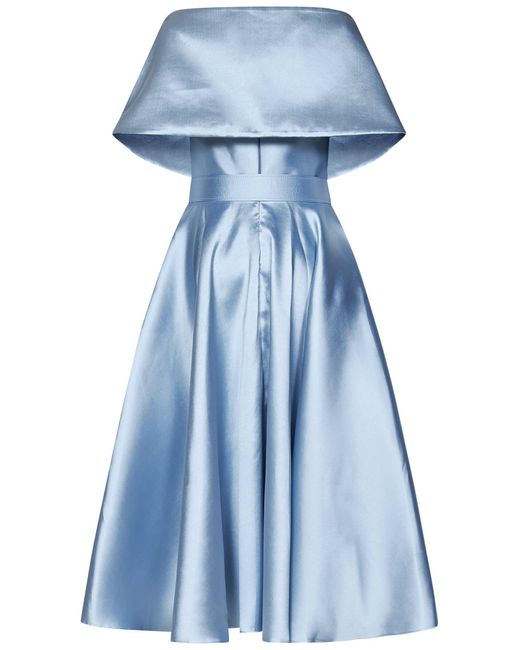 Rhea Costa Blue Rima Dress