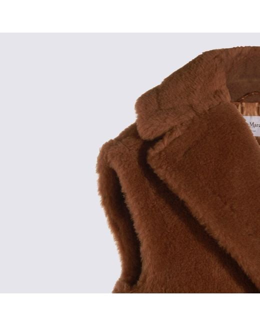 Max Mara Brown Camel Breda Coat