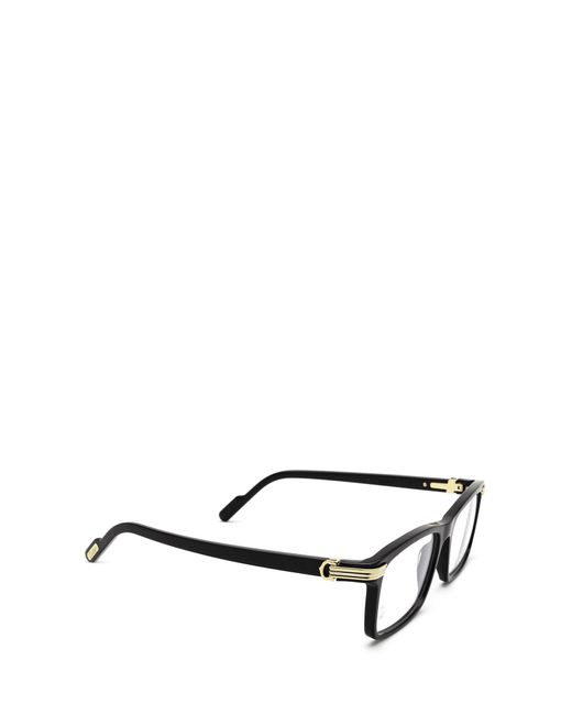 Cartier Eyeglasses in Black for Men Lyst