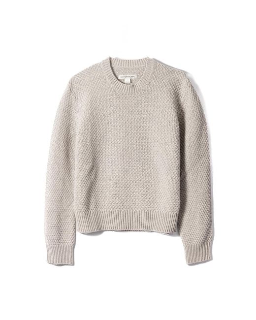 Outerknown White Isla Sweater